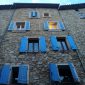 Hausfassade in Südfrankreich