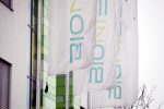 Fahnen von Biontech