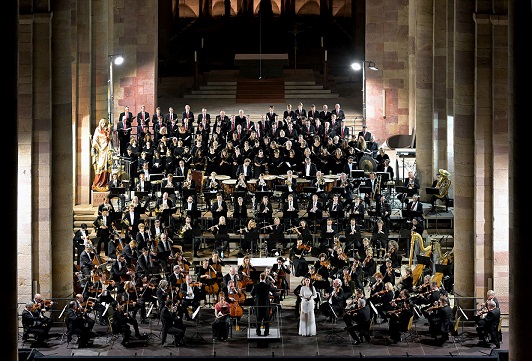 speyer, int. Musiktage Dom zu Speyer, Hochgenuss beim Abschlusskonzert