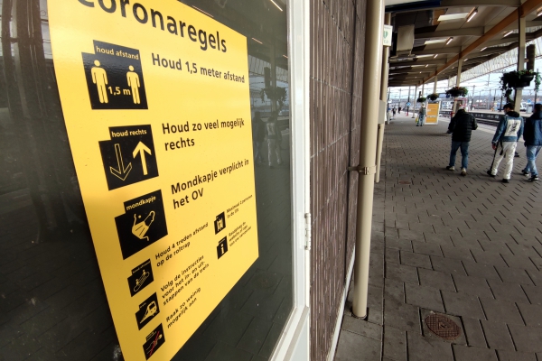Corona-Hinweise in den Niederlanden 