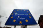Polen Grenze Grenzschild