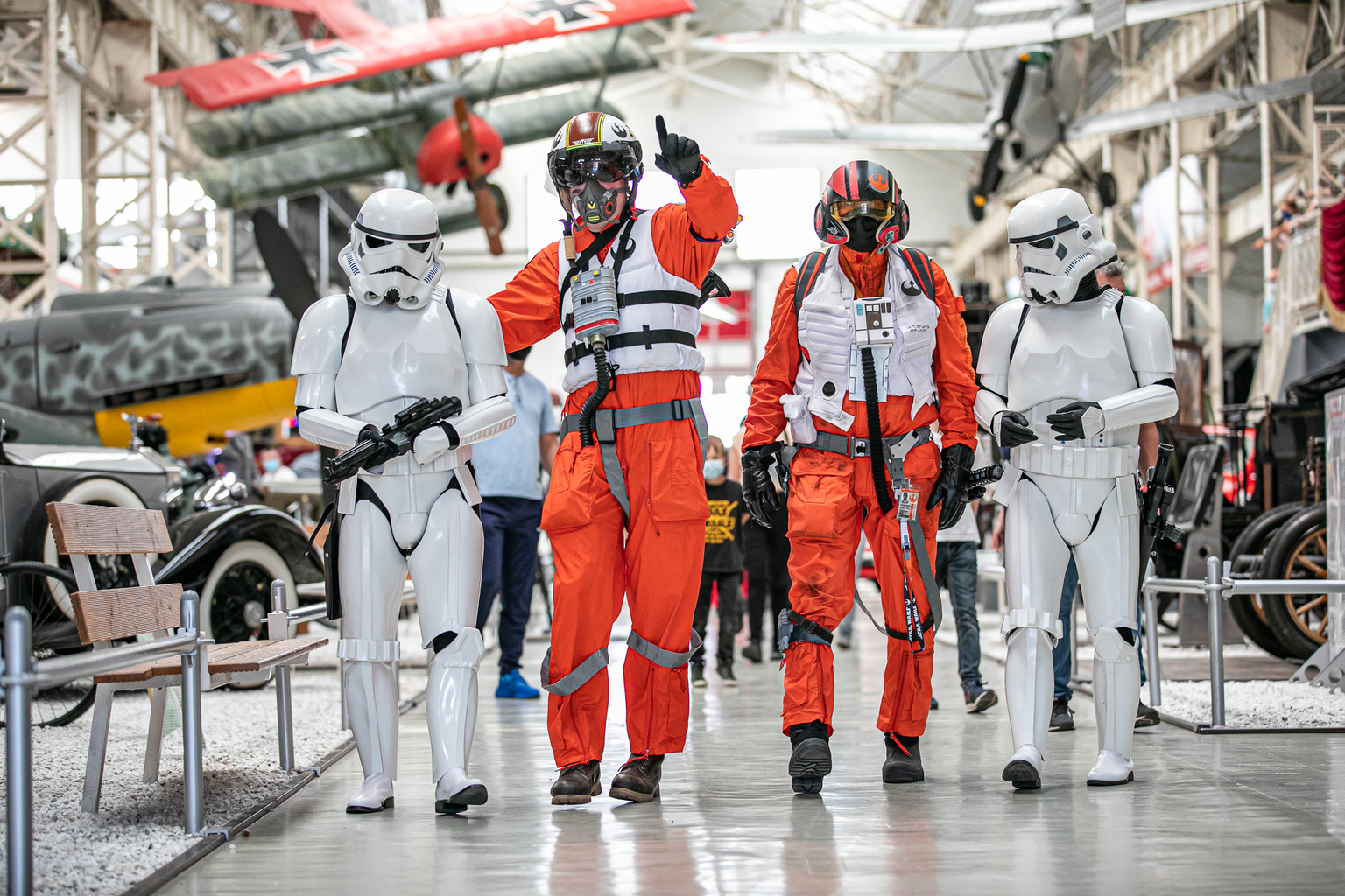 Science Fiction Treffen im Technik Museum Speyer: Stormtrooper, Transformers und Superhelden