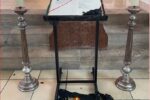 Steinfeld Brand in Kirche