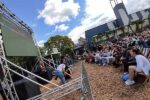 Public Viewing im Berliner Biergarten BRLO