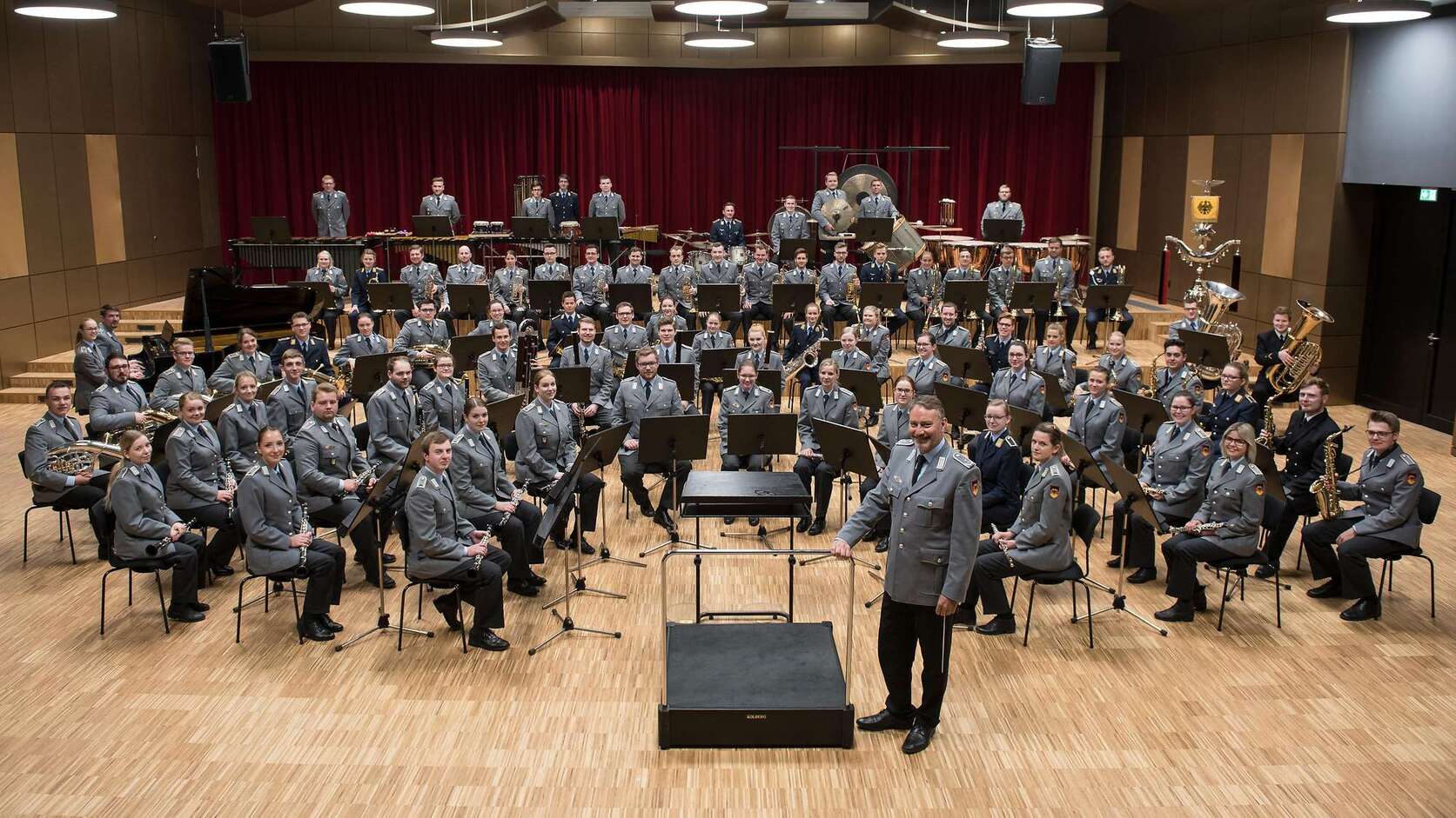 Benefizkonzert des Ausbildungsmusikkorps der Bundeswehr am 7. März 2024 in Wörth
