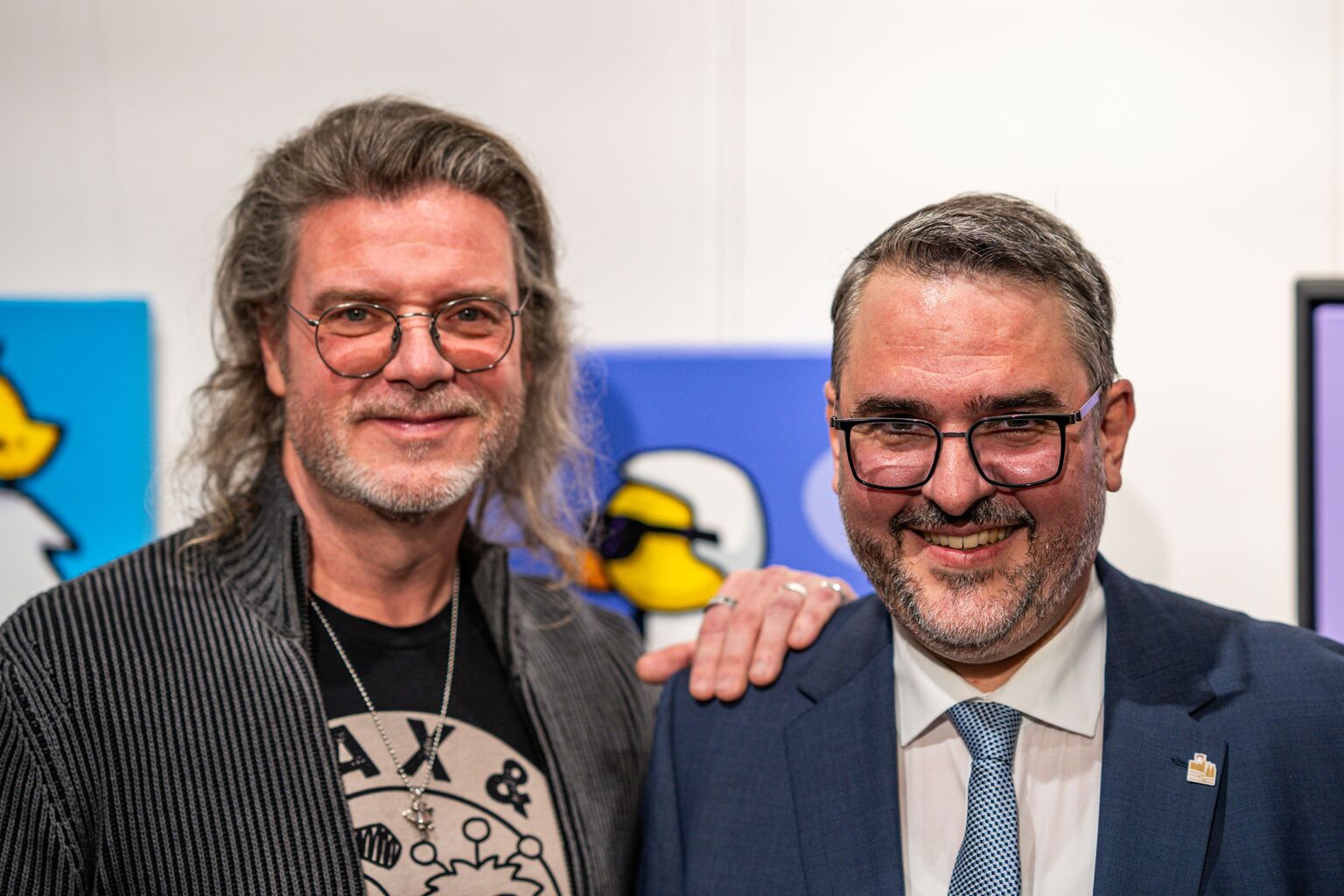 Ausstellungseröffnung von Ed Heck begeistert Publikum in der Villa Böhm ...